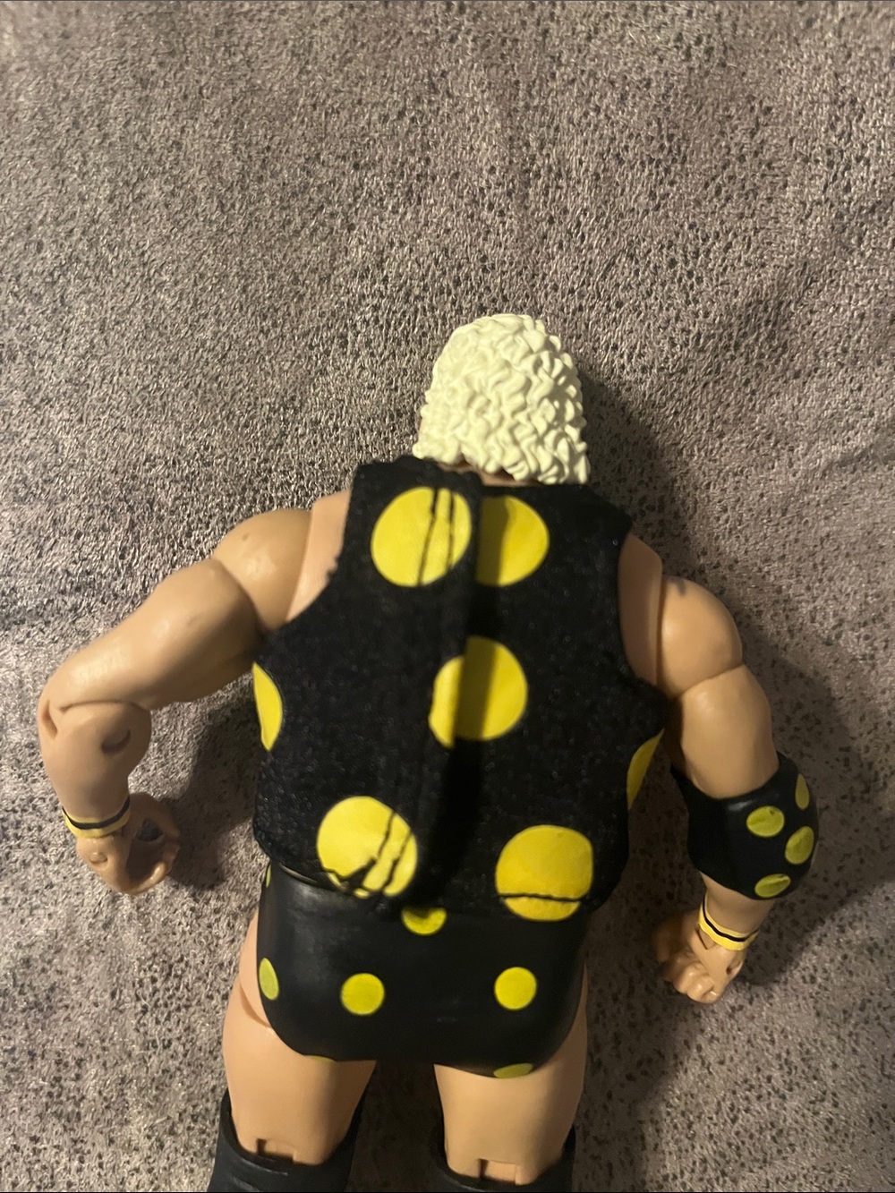 WEE Elite Legends Dusty Rhodes Action Figure - “The American Dream” Polka Dot - Picture 10 of 12
